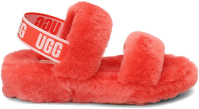 UGG Oh Yeah Slide Pop Coral (W) 1107953-PCRL