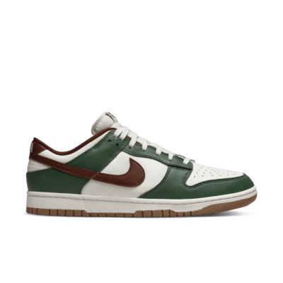 Nike Dunk Low Gorge Green Team Red FB7160-161
