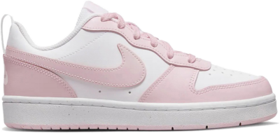 Nike Court Borough Low 2 SE White Pink Foam (GS) DQ0492-100