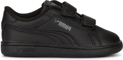 PUMA Smash 3.0 Leather V Sneakers Baby, Black/Shadow Grey Black,Shadow Gray 392034_01