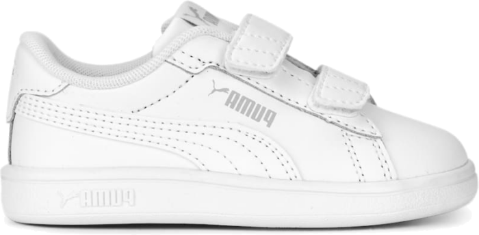 PUMA Smash 3.0 Leather V Sneakers Baby, White/Cool Light Grey White,Cool Light Gray 392034_02