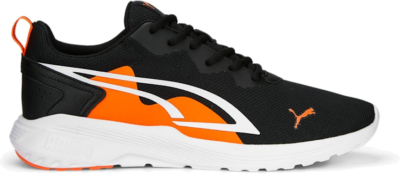 Men’s PUMA All Day Active Sneakers, Black/Ultra Orange/White 386269_14