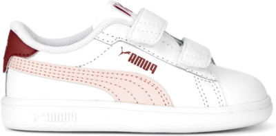 PUMA Smash 3.0 Leather V Sneakers Baby, White/Rose Dust/Heartfelt White,Rose Dust,Heartfelt 392034_07