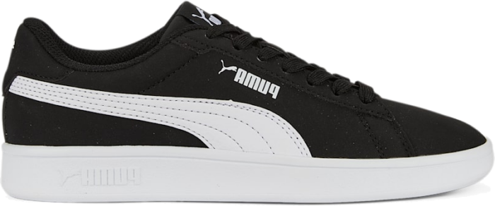 PUMA Smash 3.0 Buck Sneakers Youth, Black/White Black,White 392039_01