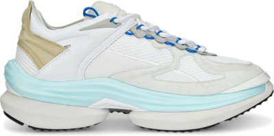 Men’s PUMA Variant Nitro Unnatural Sneakers, White/Nitro Blue White,Nitro Blue 386718_01