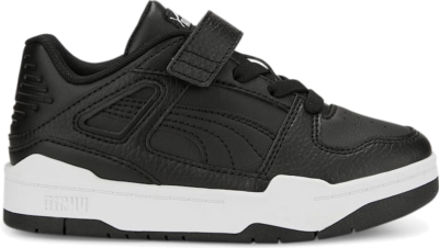 PUMA Slipstream Leather Alternative Closure Sneakers Kids, Black/White Black,White 387827_03