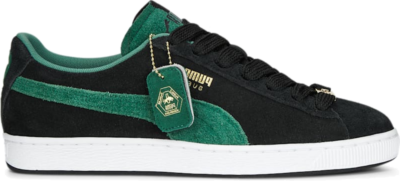 Men’s PUMA Suede Archive Remastered Sneakers, White/Dark Night/Pristine White,Dark Night,Pristine 389462_01