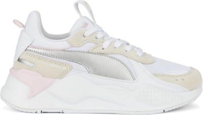 PUMA Rs-X Metallic Sneakers Youth, White/Silver/Pristine White,Silver,Pristine 391984_01