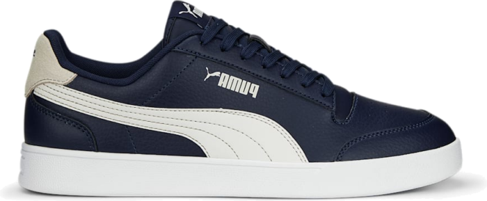 Grey and blue store pumas