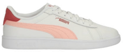 PUMA Smash 3.0 Leather Sneakers Youth, White/Rose Dust/Heartfelt White,Rose Dust,Heartfelt 392031_07