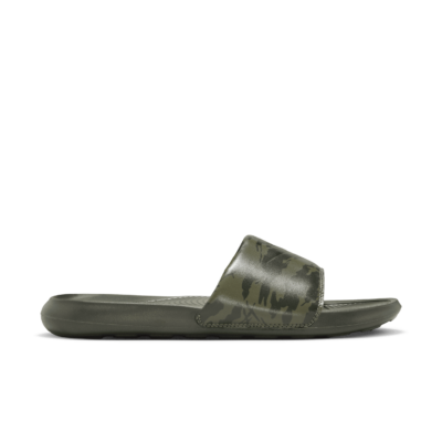 Nike Victori One Slipper met print voor heren – Groen CN9678-200