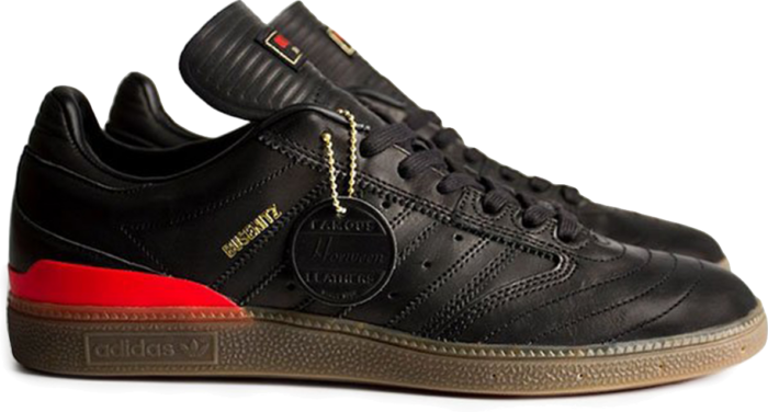 adidas Busenitz Pro Core Black Scarlet Gold Met (Friends & Family) BY4428
