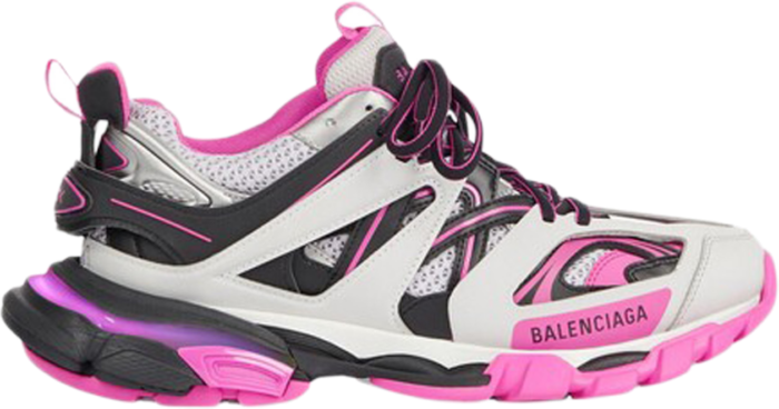 Balenciaga Track LED Grey Pink Black (W) 555032W3AD31252