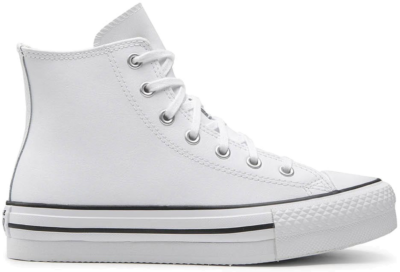 Converse Chuck Taylor All Star Eva Lift Hi Leather White Natural Ivory A02486C