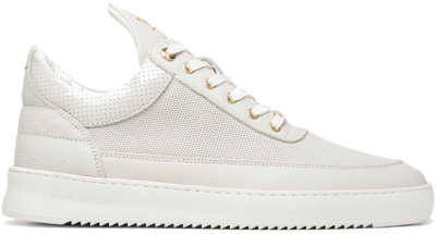Filling Pieces Low Top Aten Off White heren sneakers Wit 10375