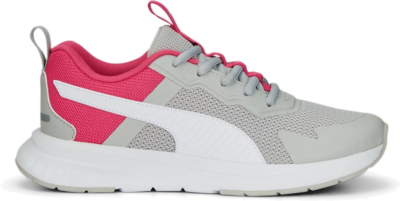 PUMA Evolve Run Mesh Sneakers Youth, Cool Light Grey/White/Glowing Pink Cool Light Gray,White,Glowing Pink 386238_08