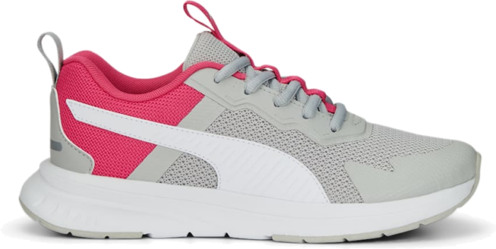 PUMA Evolve Run Mesh Sneakers Youth, Cool Light Grey/White/Glowing Pink Cool Light Gray,White,Glowing Pink 386238_08