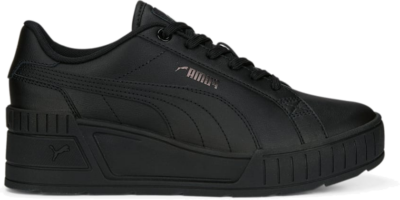 PUMA Karmen Wedge Sneakers Women, Black/Flat Dark Grey Black,Black,Flat Dark Gray 390985_03