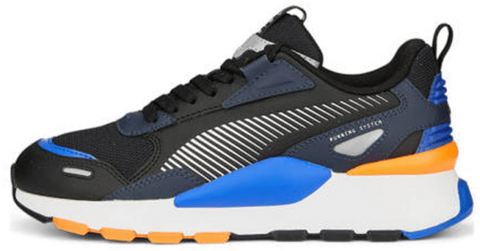 Puma rs sale black and blue