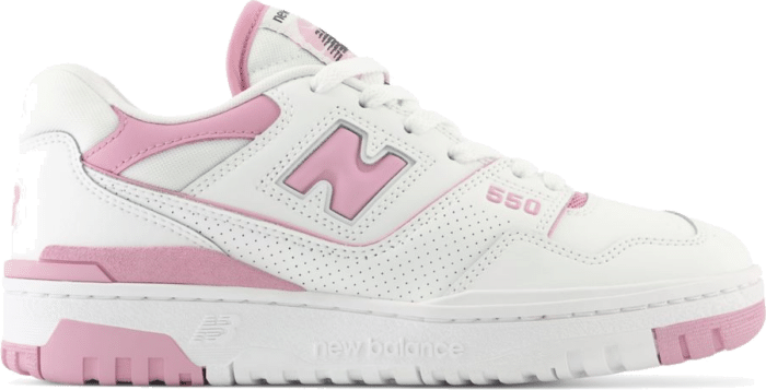 New Balance 550 White Gubblegum Pink (W)  BBW550BD