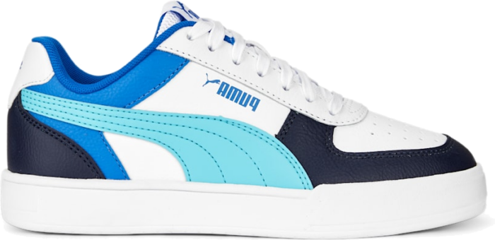 PUMA Caven Block Sneakers Youth, Dark Blue White,Hero Blue,Navy 391469_02