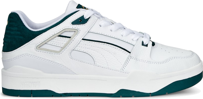 Men’s PUMA Slipstream Sneakers, White/Varsity Green White,Varsity Green 388549_03
