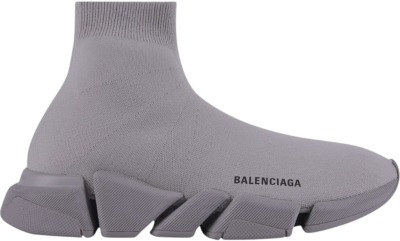 Balenciaga Speed 2.0 Grey Recycled Knit 617239W2DB11503