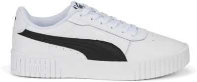 Women’s Puma Carina 2.0 Sneakers, White, Size 35.5, White,Black,Silver 385849_07