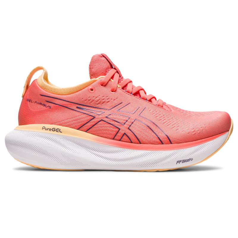 Asics Asics Gel Nimbus Hardloopschoenen Roze Paars Dames Roze