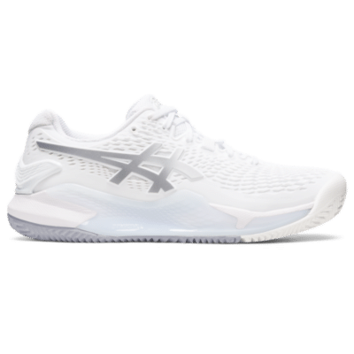 ASICS GEL-RESOLUTION 9 CLAY White/Pure Silver 1042A224.100