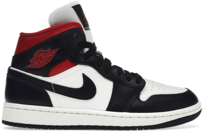 Nike Air Jordan 1 Mid Chicago Gym Red (W) BQ6472-061 BQ6472-061