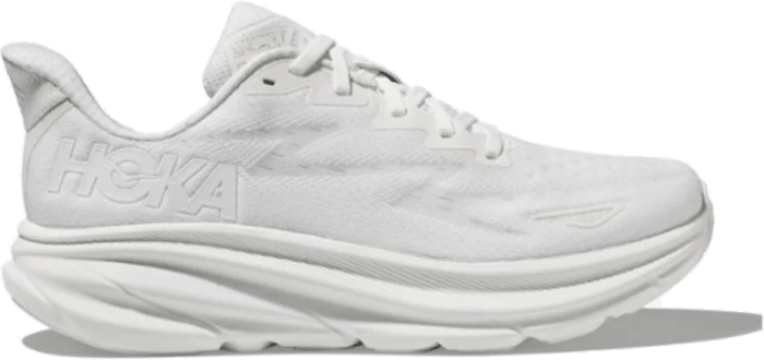 HOKA ONE ONE W Clifton 9-Footwear White / White 1127896-WWH