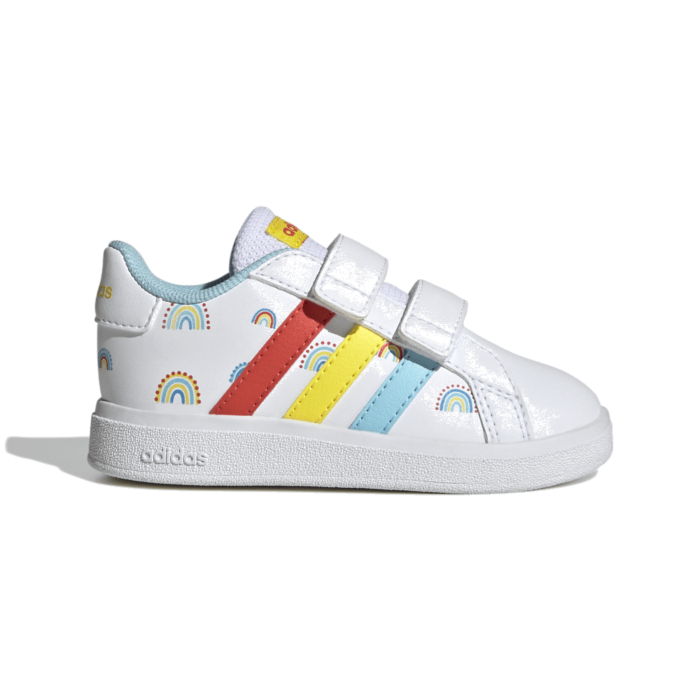 adidas Grand Court Sustainable Lifestyle Court met Klittenband Cloud White GY2489