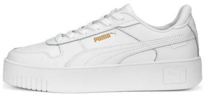 PUMA Carina Street Sneakers Women, White/Gold White,Gold 389390_01