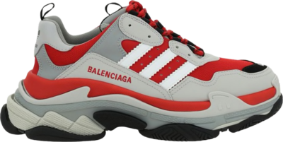 Balenciaga x adidas Triple S Red Grey Black 712821W2ZB46121
