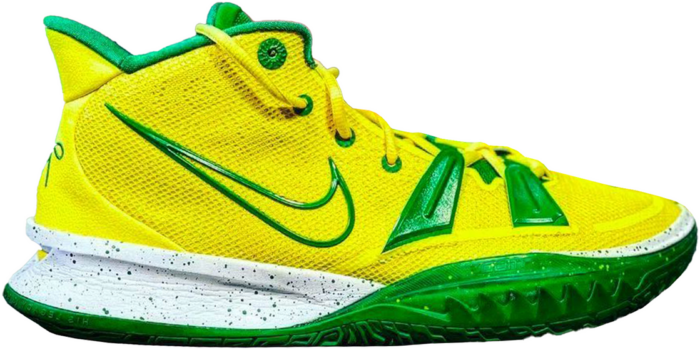 Nike Kyrie 7 Oregon Ducks Yellow Strike PE 1006954