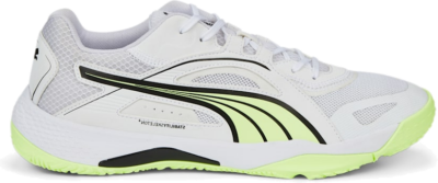 Women’s PUMA Solarstrike II Indoor Sports Shoe Sneakers, White/Fizzy Light/Black 106881_02