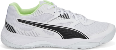Women’s PUMA Solarflash II Indoor Sports Shoe Sneakers, White/Black/Fizzy Light 106882_02
