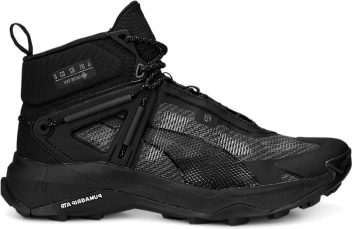 PUMA Explore Nitro Mid Gore-Tex Men’s Hiking Shoe Sneakers, Black/Cool Dark Grey Black,Cool Dark Gray 377860_01