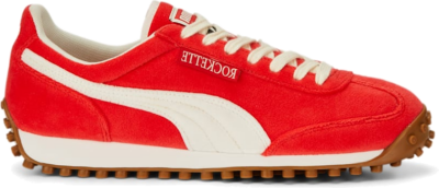 Women’s PUMA Rockette V-Day Sneakers, For All Time Red/Frosted Ivory For All Time Red,Frosted Ivory 390104_01