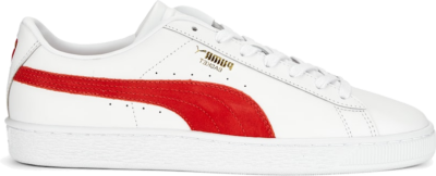 PUMA Basket Classic 75Y Sneakers Men, White/Red/Gold 394338_01