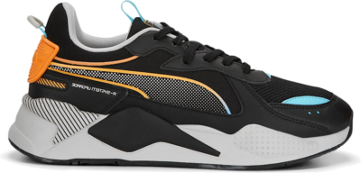 Men’s PUMA Rs-X 3D Sneakers, Black/Harbor Mist Black,Harbor Mist 390025_01