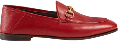 Gucci Horsebit Slip On Loafer Red Leather _414998 DLC00