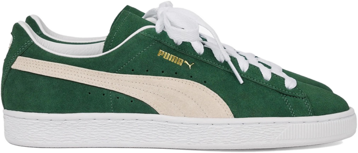 Puma suede khaki store green