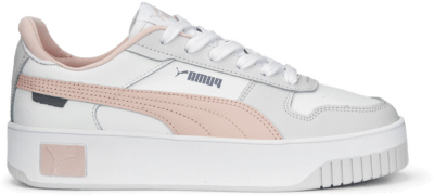 PUMA Carina Street Sneakers Women, White/Rose Dust/Feather Grey White,Rose Dust,Feather Gray 389390_05