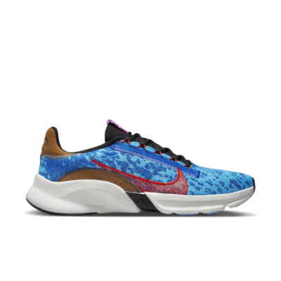 Nike SuperRep Go 3 Next Nature Flyknit Blauw DH3394-401