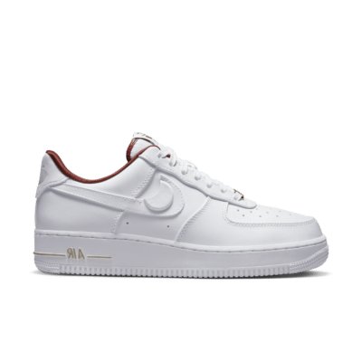 Nike Air Force 1 Low ’07 SE Just Do It Summit White Team Red (Women’s) DV7584-100