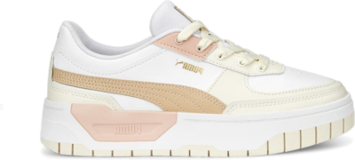 PUMA Cali Dream Leather Sneakers Women, Frosted Ivory/White/Light Sand 392730_14
