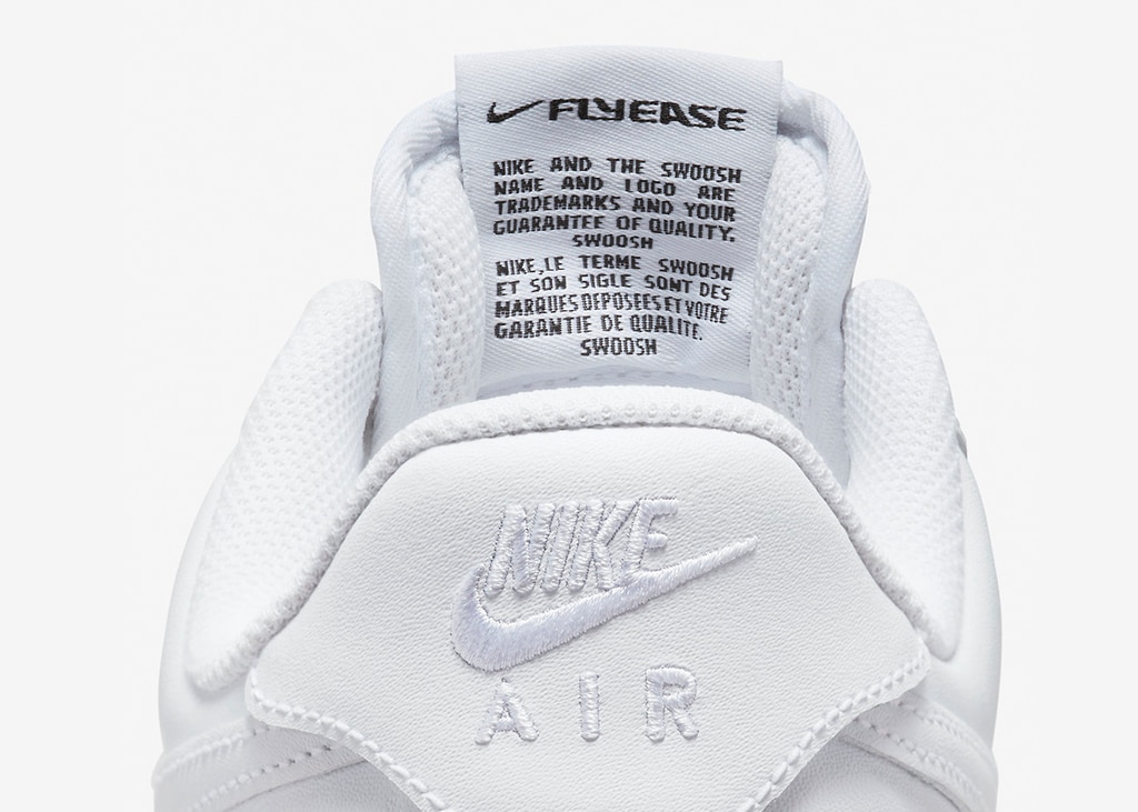 Nike dropt een compleet witte FlyEase variant van de Air Force 1 Low