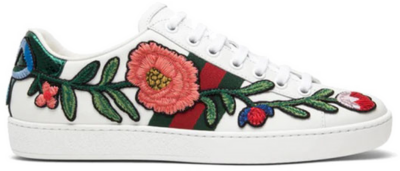 Gucci Ace Embroidered Floral 431917 A38G0 9064